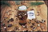 Κρητικό μέλι από Θυμάρι, ’νθη αναμειγμένο με ξηρούς καρπούς Α3